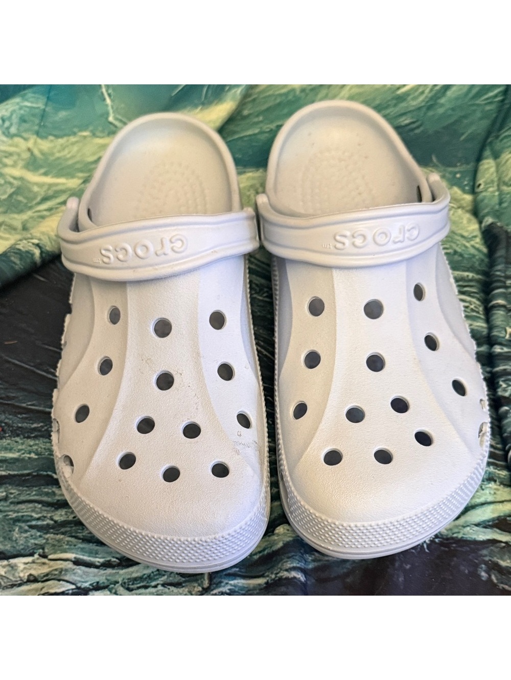 CROCS Classic Vent Clog Sandals in Light Blue 12